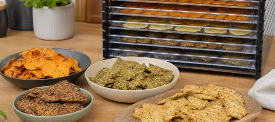 Herzhafte Chips & Cracker aus dem Doerrautomat: Rezepte fuer Snacks
